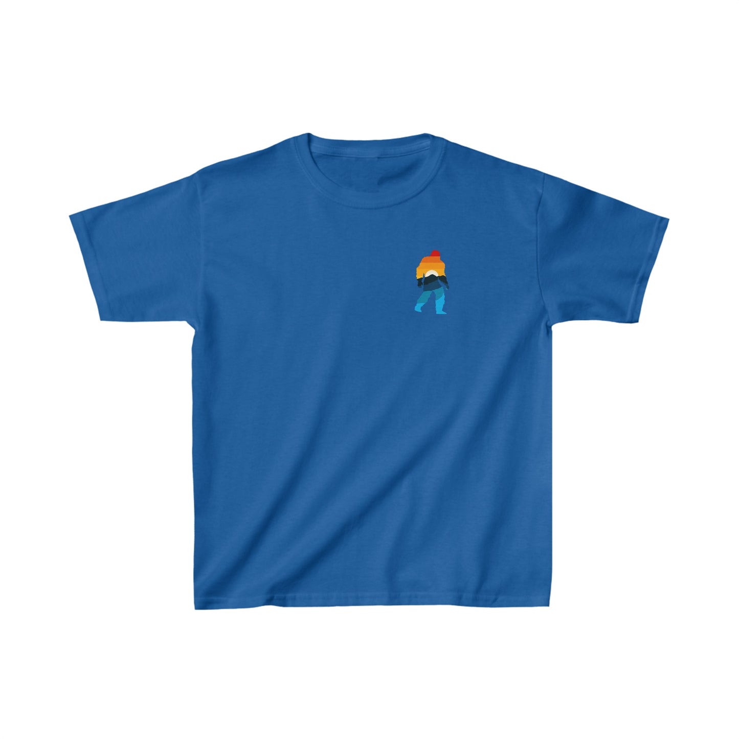 Sasquatch Yellowstone Sunset Kids Heavy Cotton™ Tee