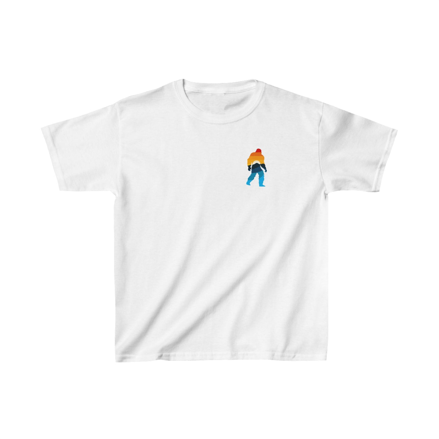 Sasquatch Yellowstone Sunset Kids Heavy Cotton™ Tee