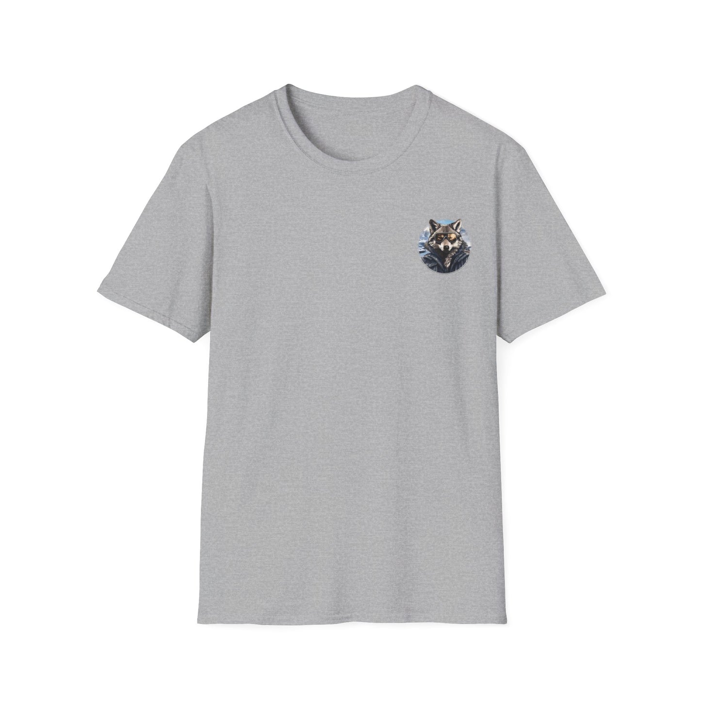 Wolf Animal Aviator Unisex Softstyle T-Shirt