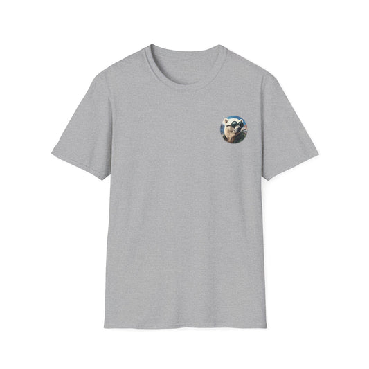 Polar Bear Animal Aviator Unisex Softstyle T-Shirt