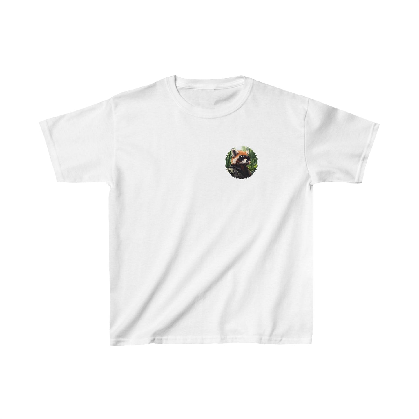 Red Panda Animal Aviator Kids Heavy Cotton™ Tee