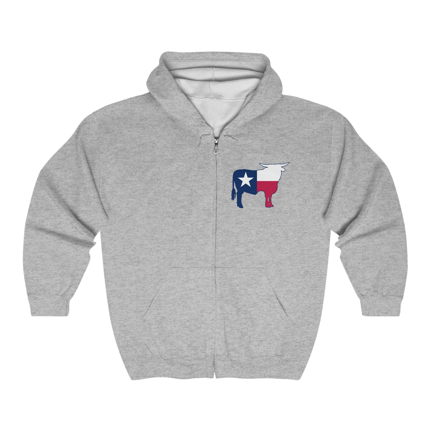 Big Tex Unisex Heavy Blend™ Full Zip Hooded Sweatshirt