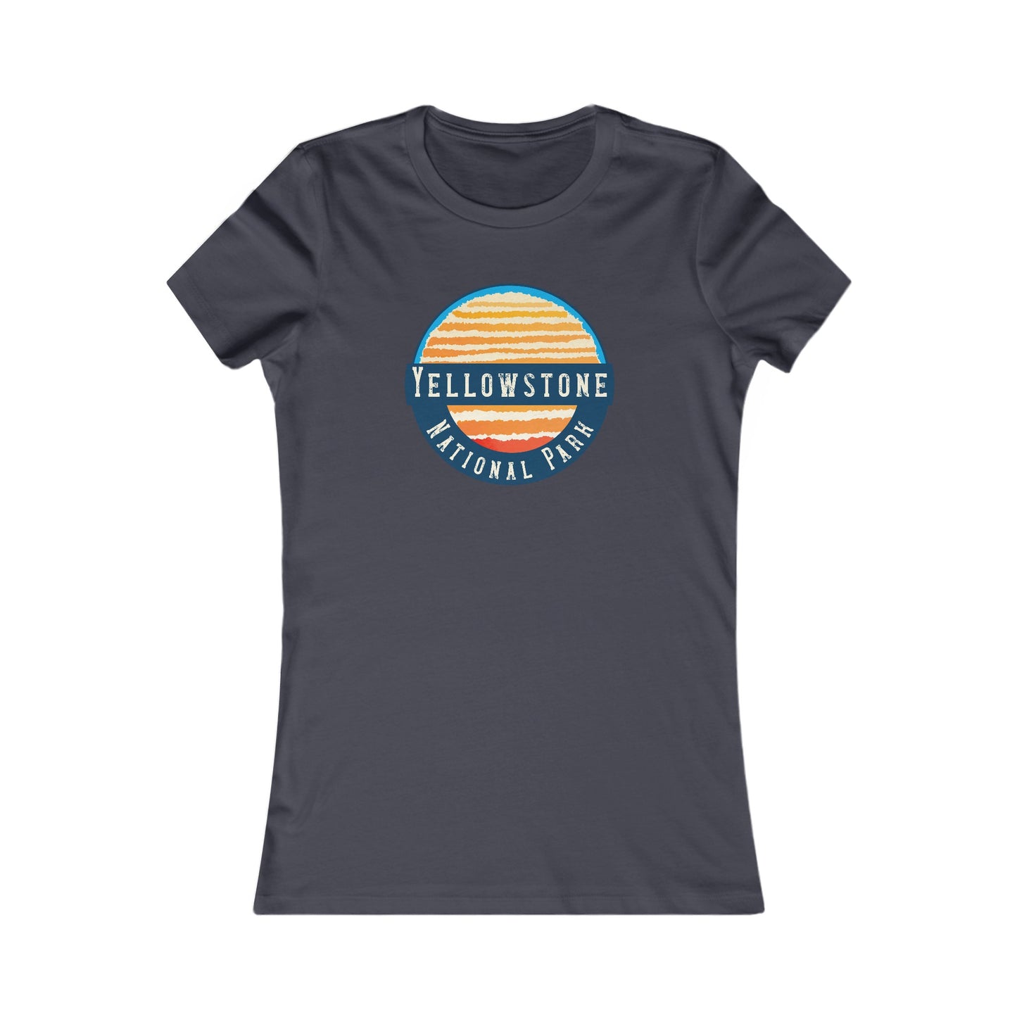 National Park Patch Yellowstone Sunset Women's Favorite Tee