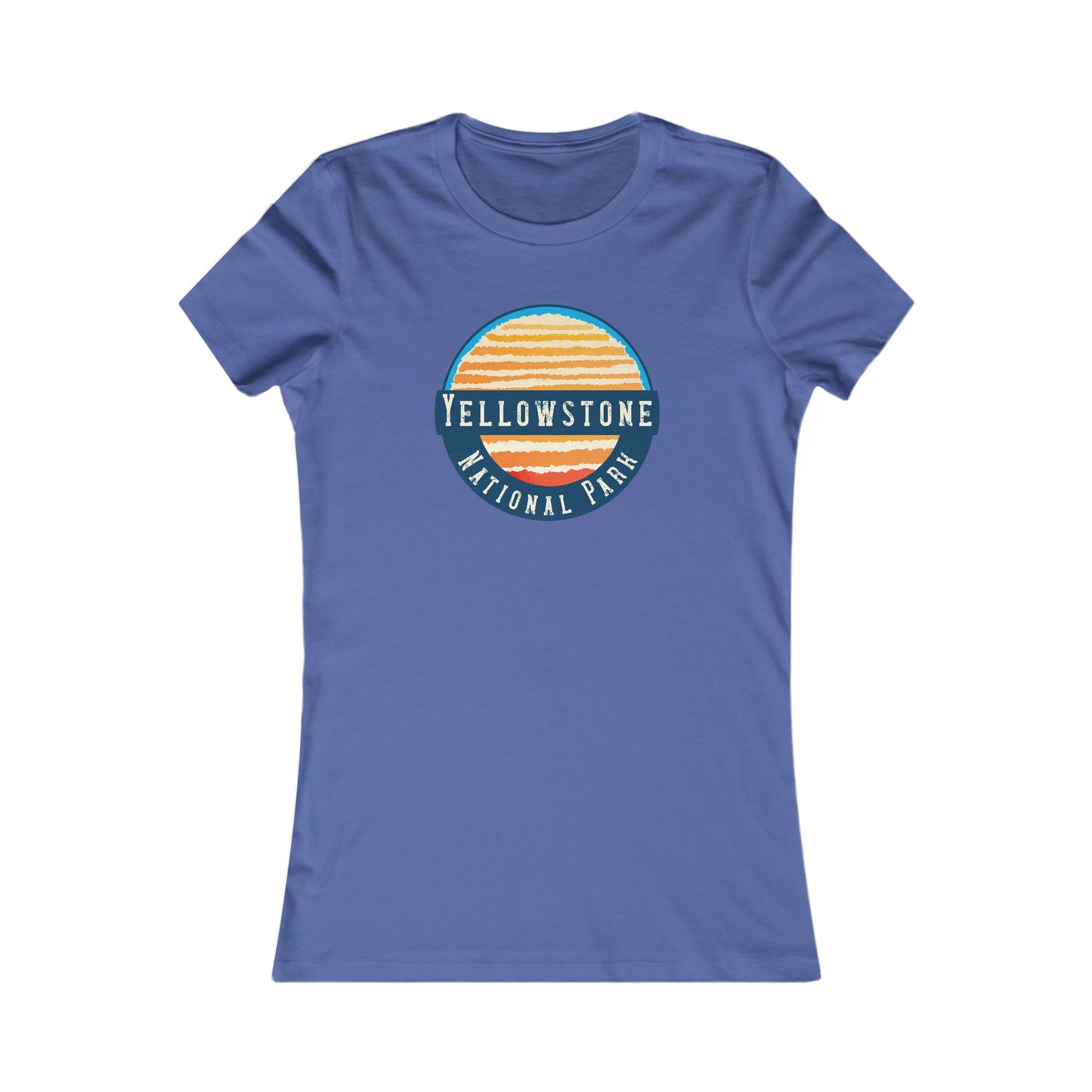 National Park Patch Yellowstone Sunset Women's Favorite Tee