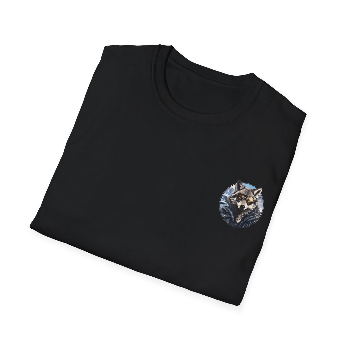 Wolf Animal Aviator Unisex Softstyle T-Shirt
