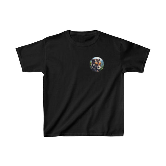 Tiger Animal Aviator Kids Heavy Cotton™ Tee