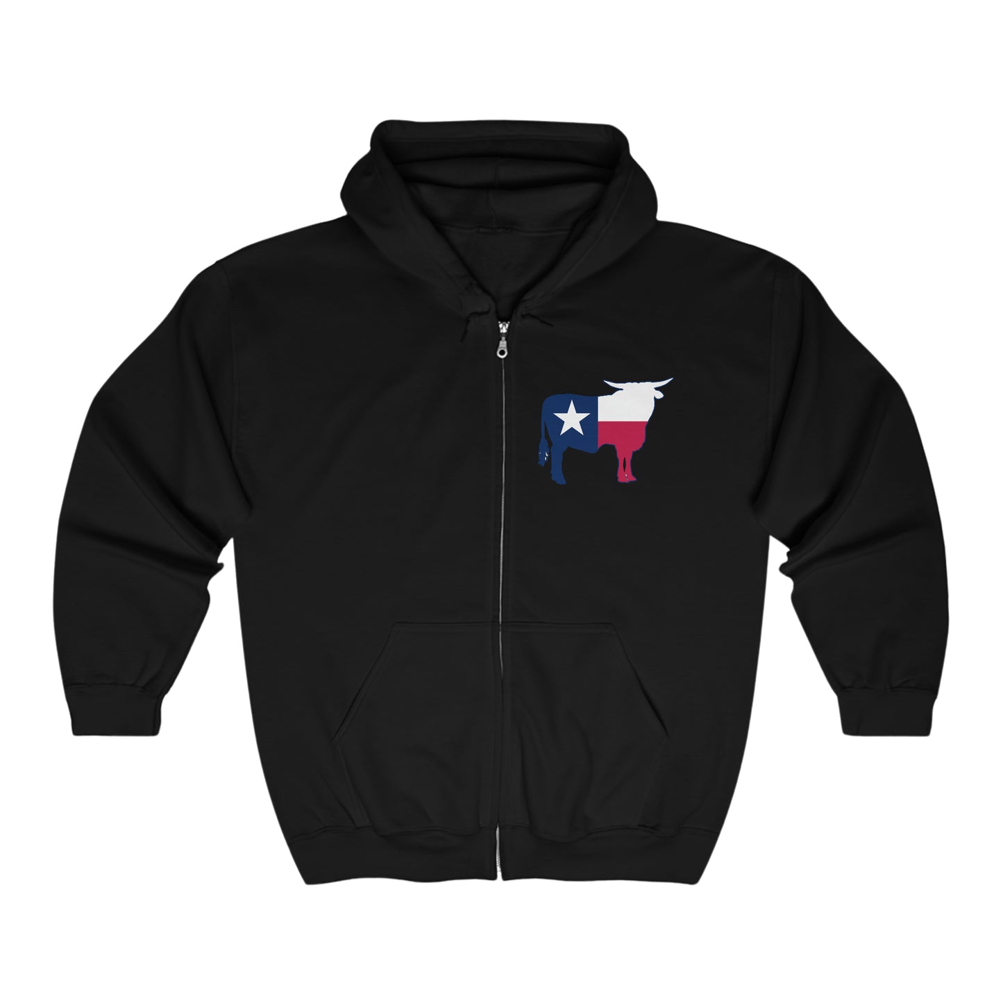 Big Tex Unisex Heavy Blend™ Full Zip Hooded Sweatshirt