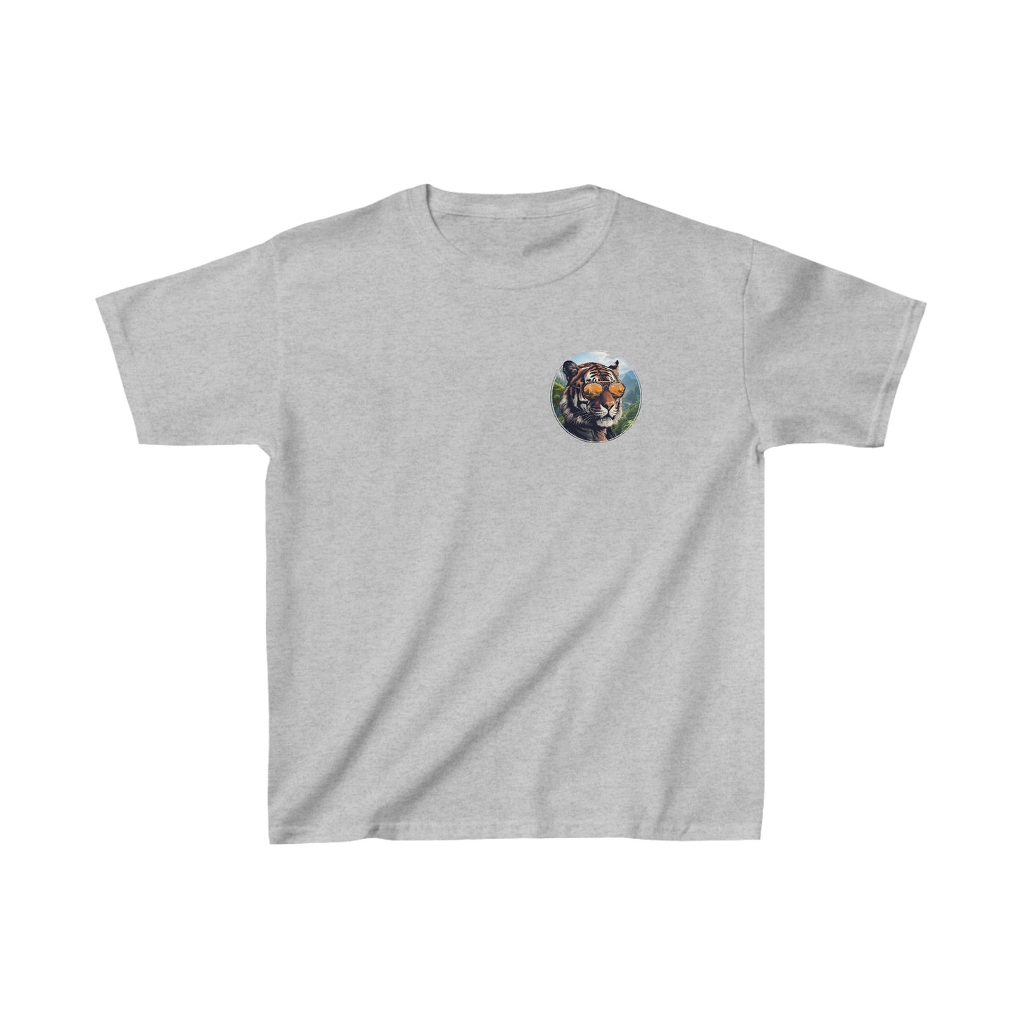 Tiger Animal Aviator Kids Heavy Cotton™ Tee