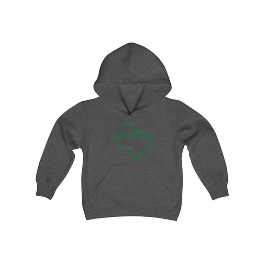State of North Texas Youth Heavy Blend Hooded Sweatshirt
