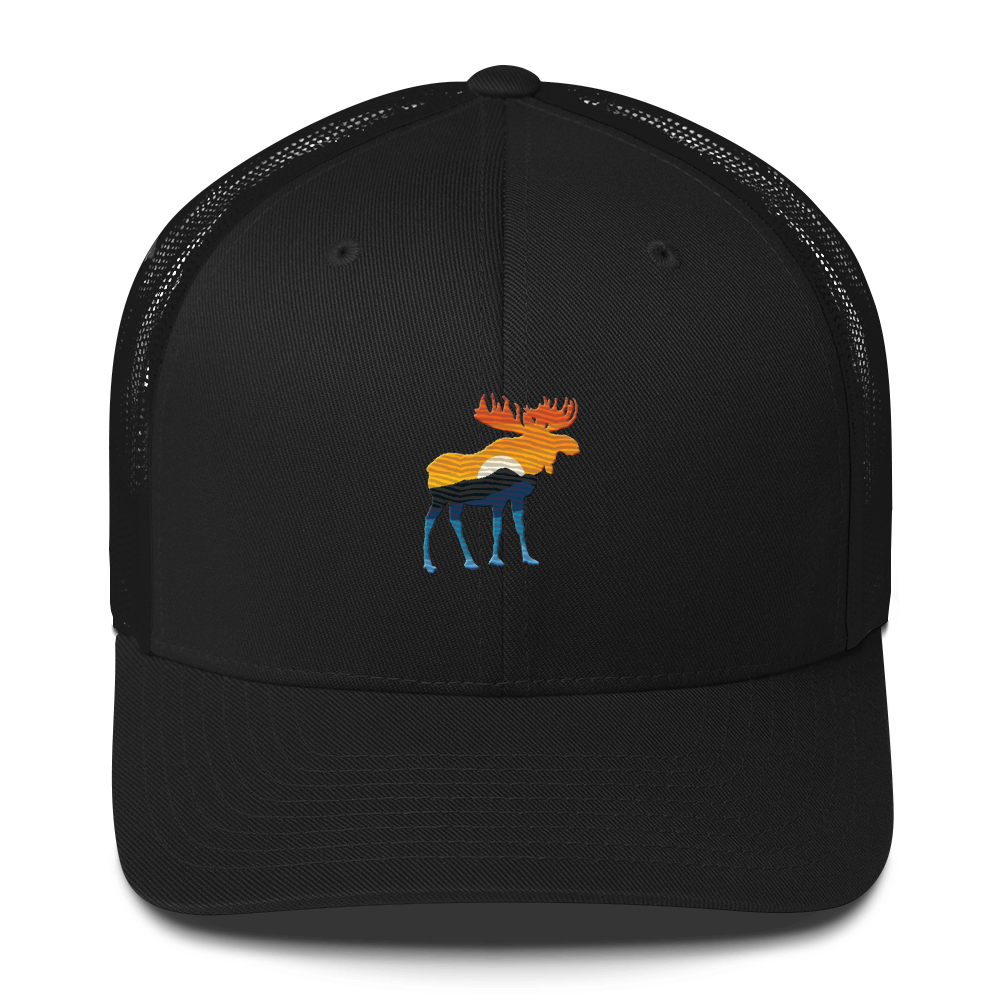 Moose Yellowstone Sunset Trucker Cap