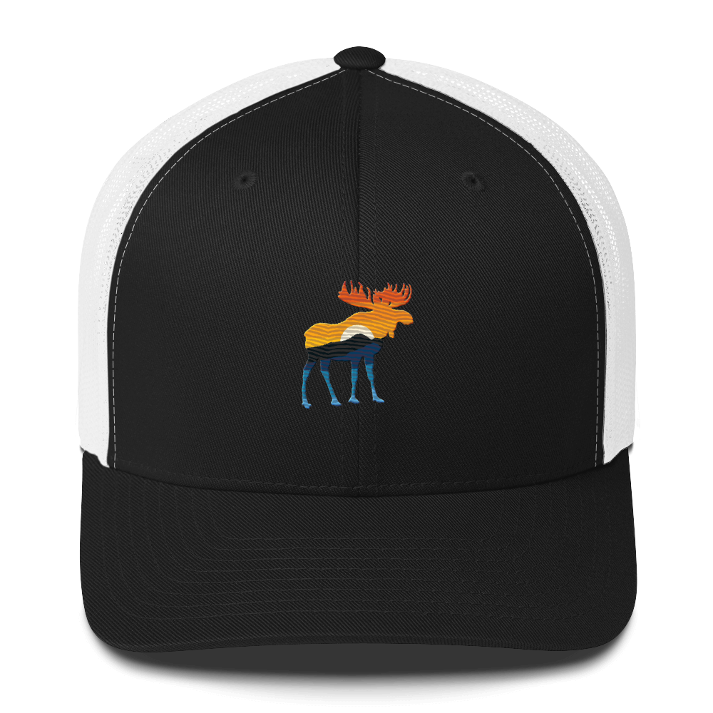 Moose Yellowstone Sunset Trucker Cap