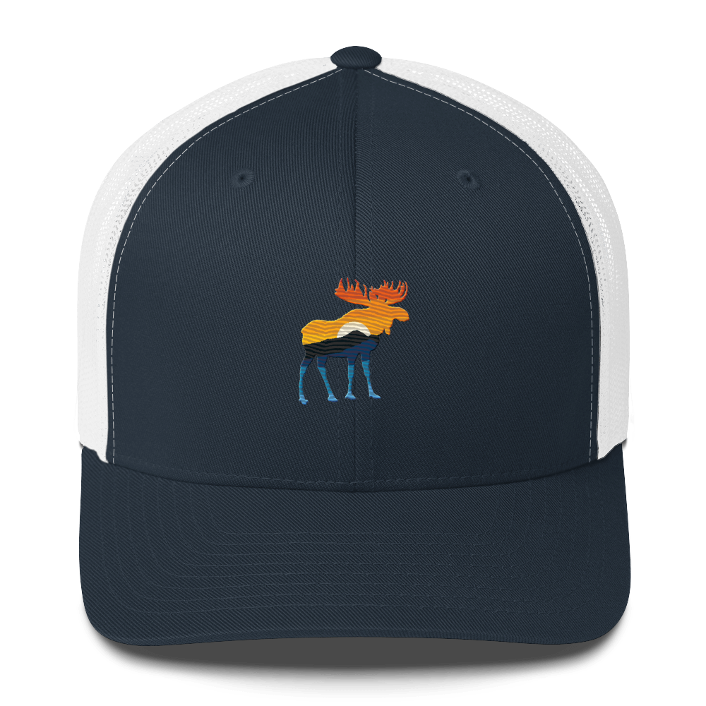 Moose Yellowstone Sunset Trucker Cap